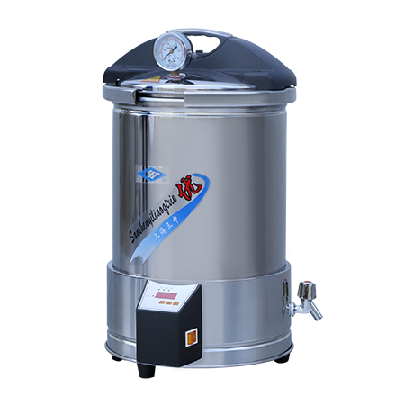 上海三申YX280/15（定時數(shù)控）手提式滅菌器高壓滅菌鍋15L